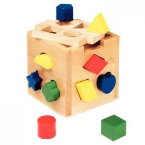 도형 블록 끼우기- Shape Sorting Cube