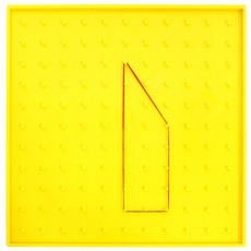 지오보드 20㎝ Geoboard Box (양면 - 11 × 11pin/원형, 5개) 